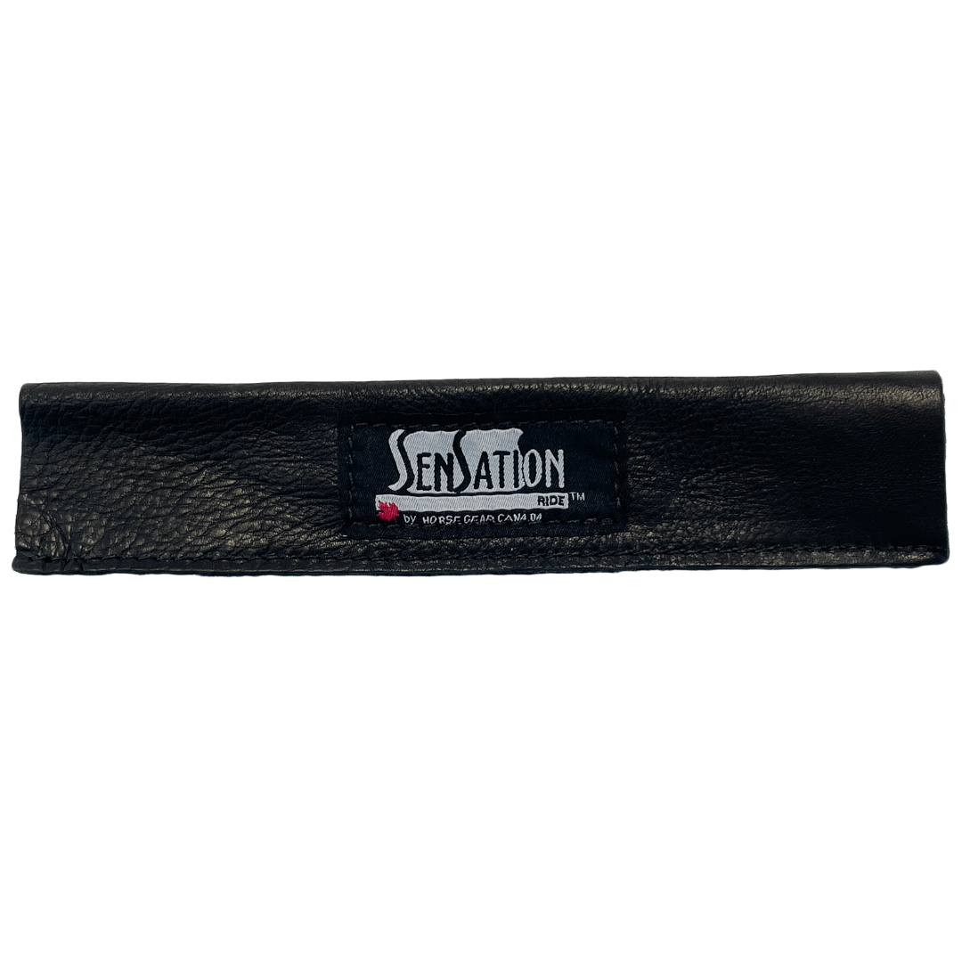 Sensation Ride™ Leather Handle Covers in Black