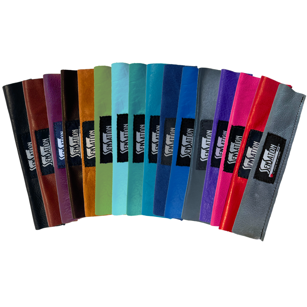 Sensation Ride™ Leather Handle Covers in Multiple Colours