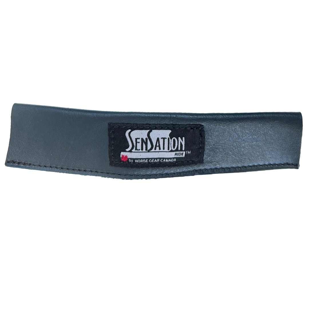 Sensation Ride™ Leather Handle Covers in Navy Blue