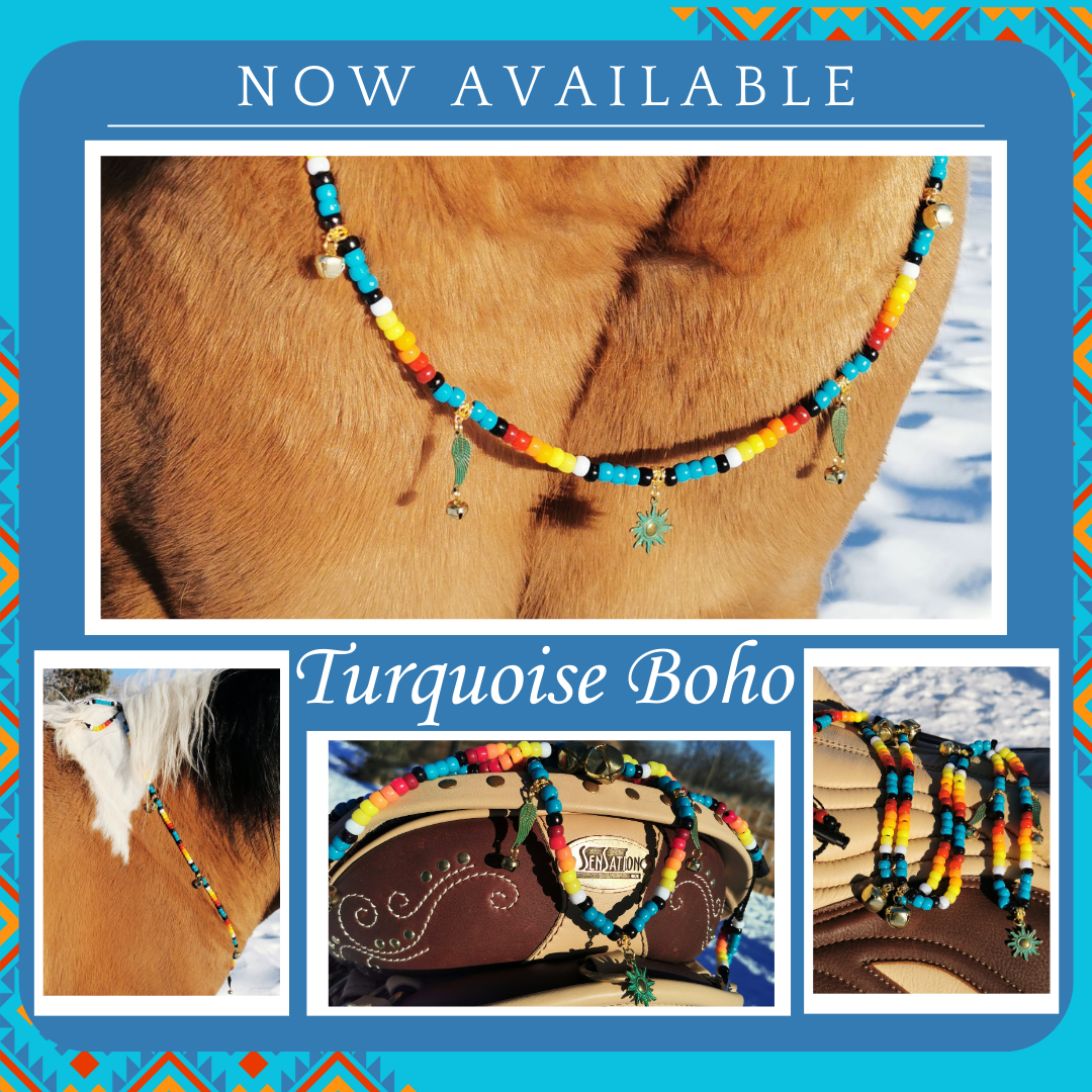 Turquoise Boho Rhythm Beads by Sarandipity Designs