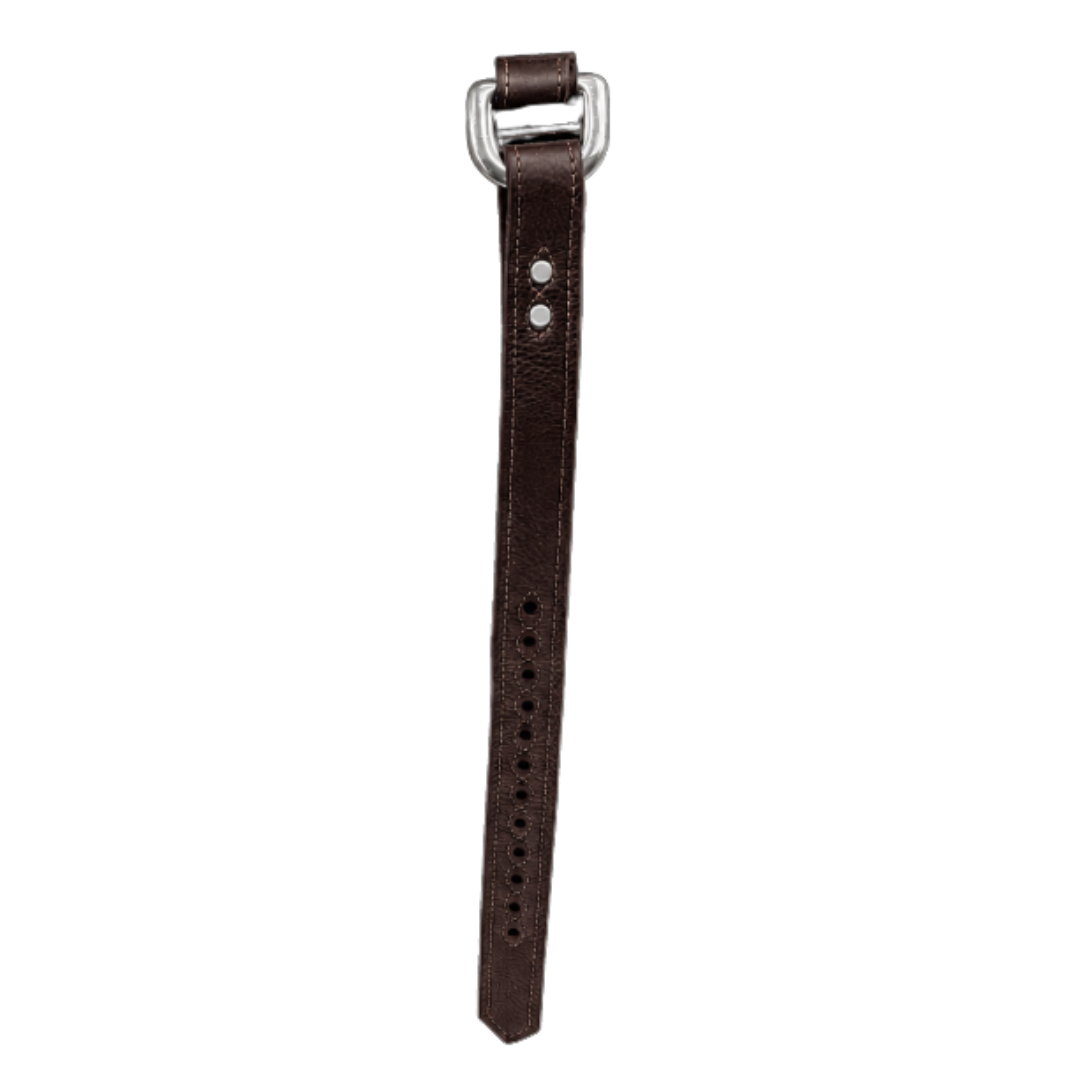 Sensation Ride Rear Rigging Billets - Dark Brown with Silver Hardware