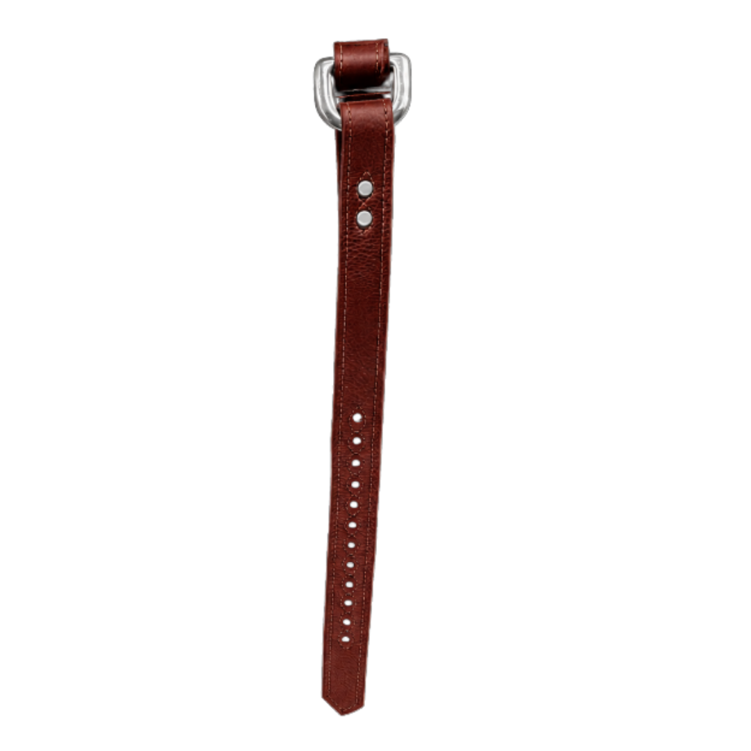 Sensation Ride Rear Rigging Billets - Mahogany Brown with Silver Hardware