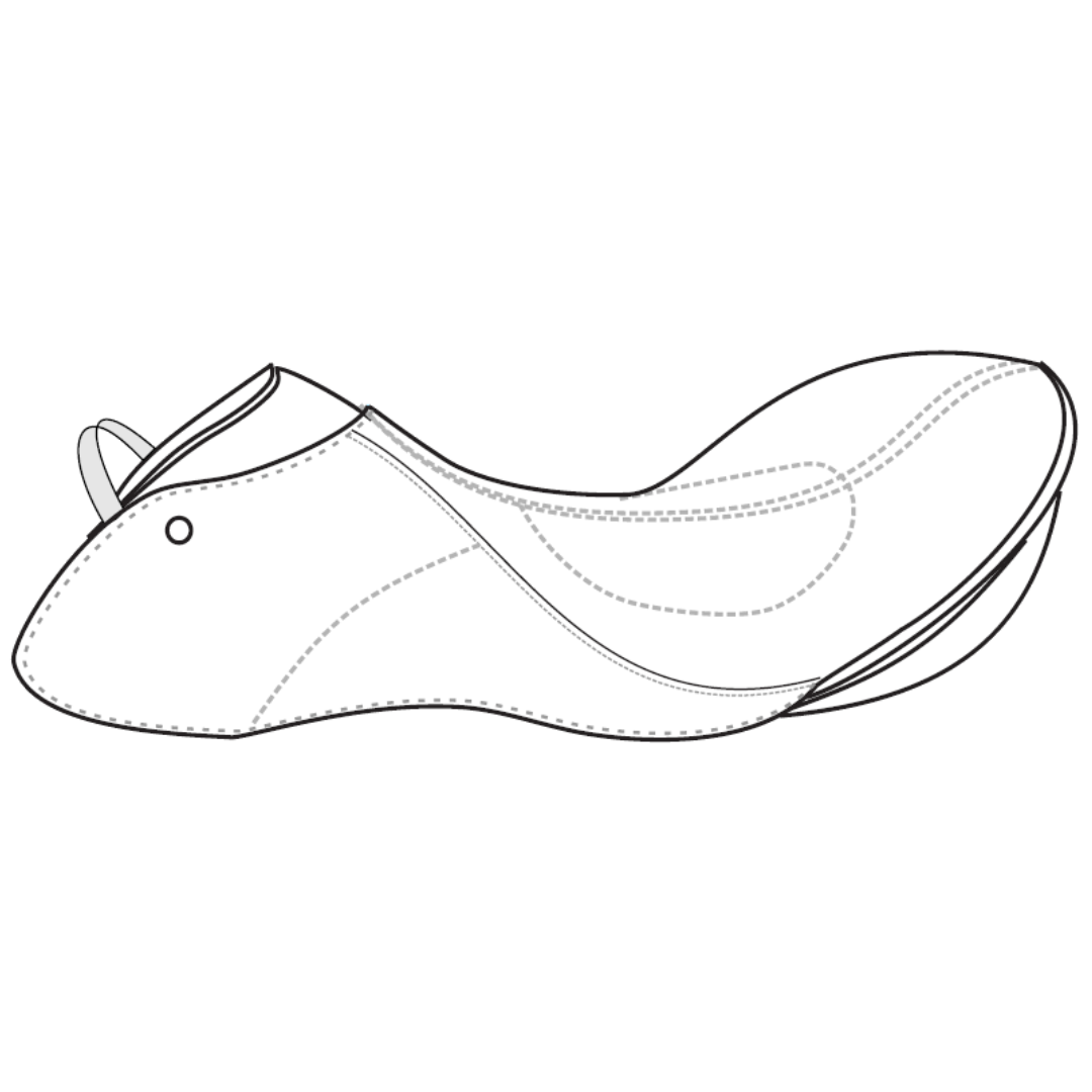 Sensation Ride™ Formal Seat Line Drawing