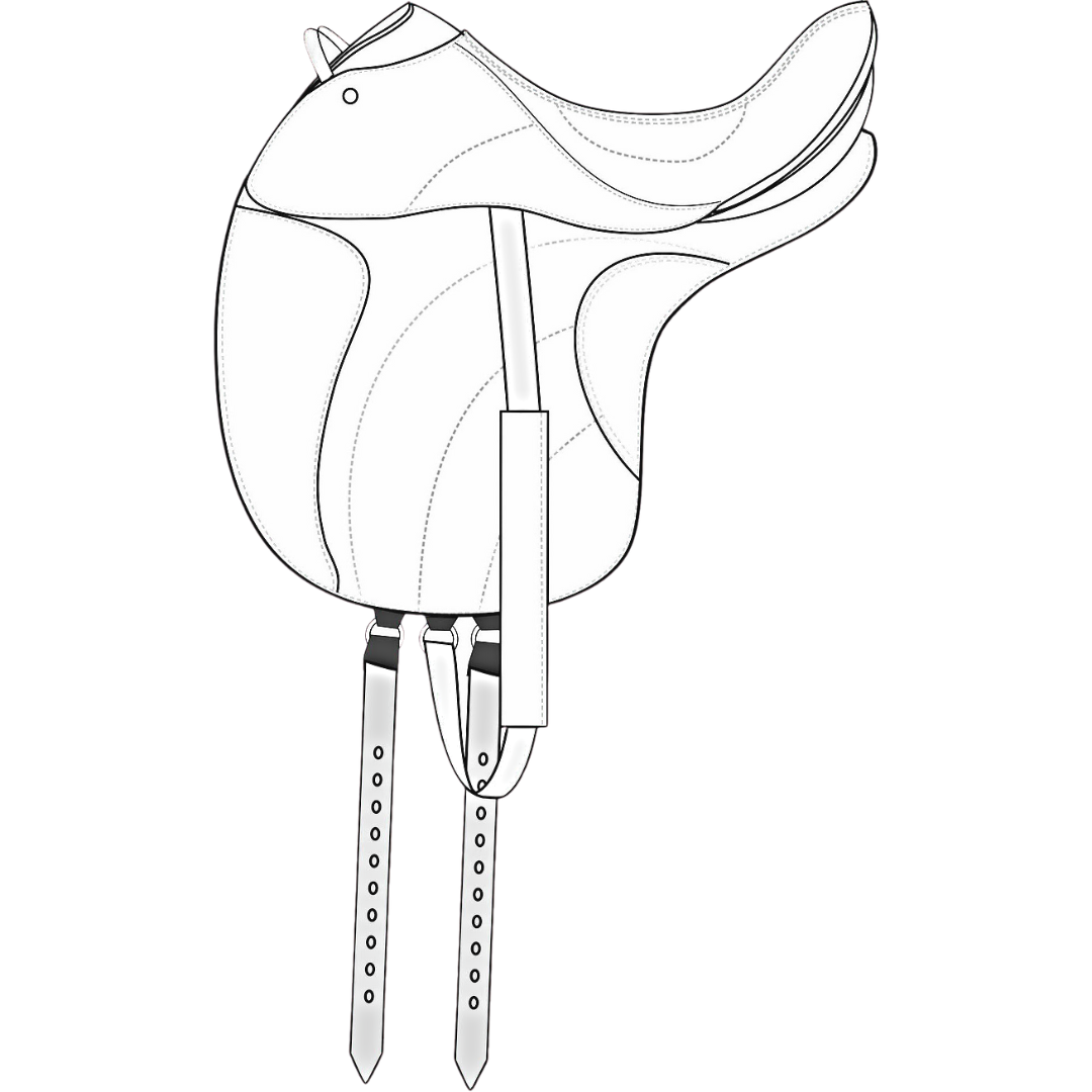 Sensation Ride™ Formal Dressage Saddle - Classic Model
