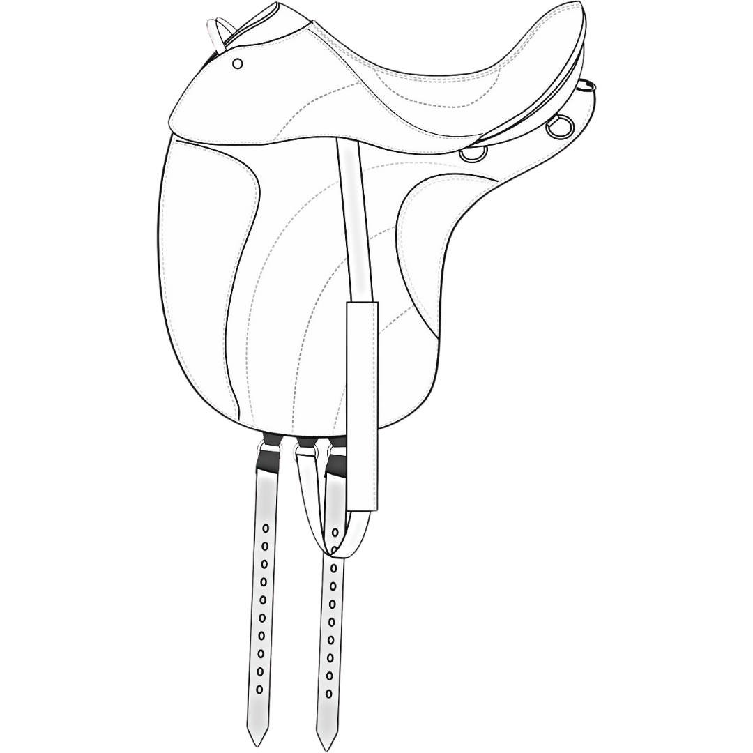 Sensation Ride™ Formal Dressage Saddle - Classic Model