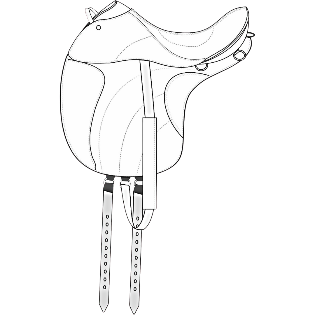 Sensation Ride™ Formal Dressage Saddle - Classic Model