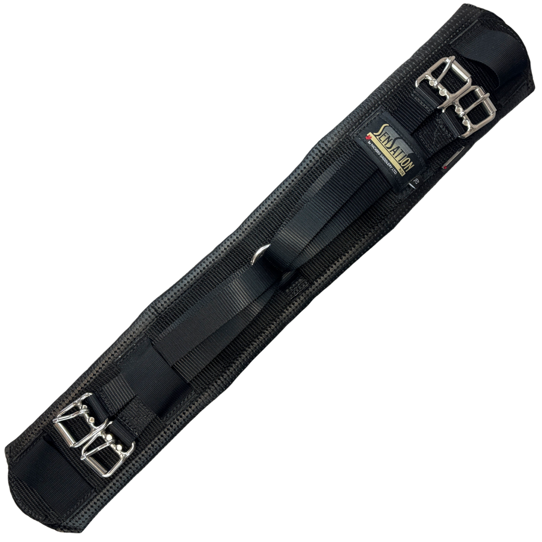 Sensation Ride™ Self Centering Girth with Waffle Weave Neoprene Liner Included
