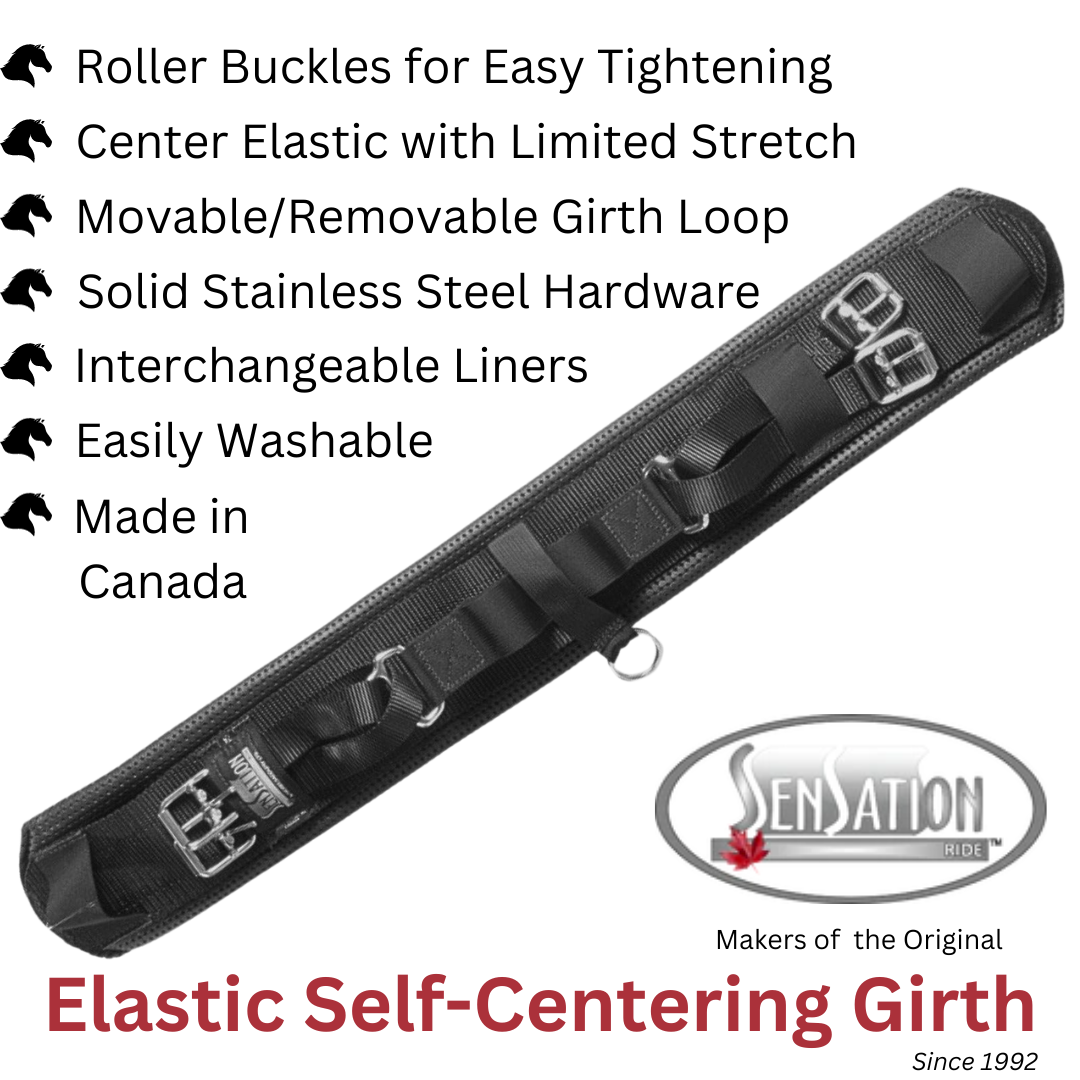 Sensation Ride™ Self Centering Girth - No Liner Included