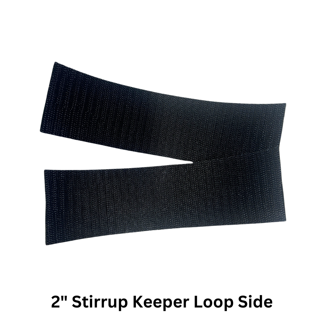 Sensation Ride™ Velcro Stirrup Keepers in 2" Loop Side