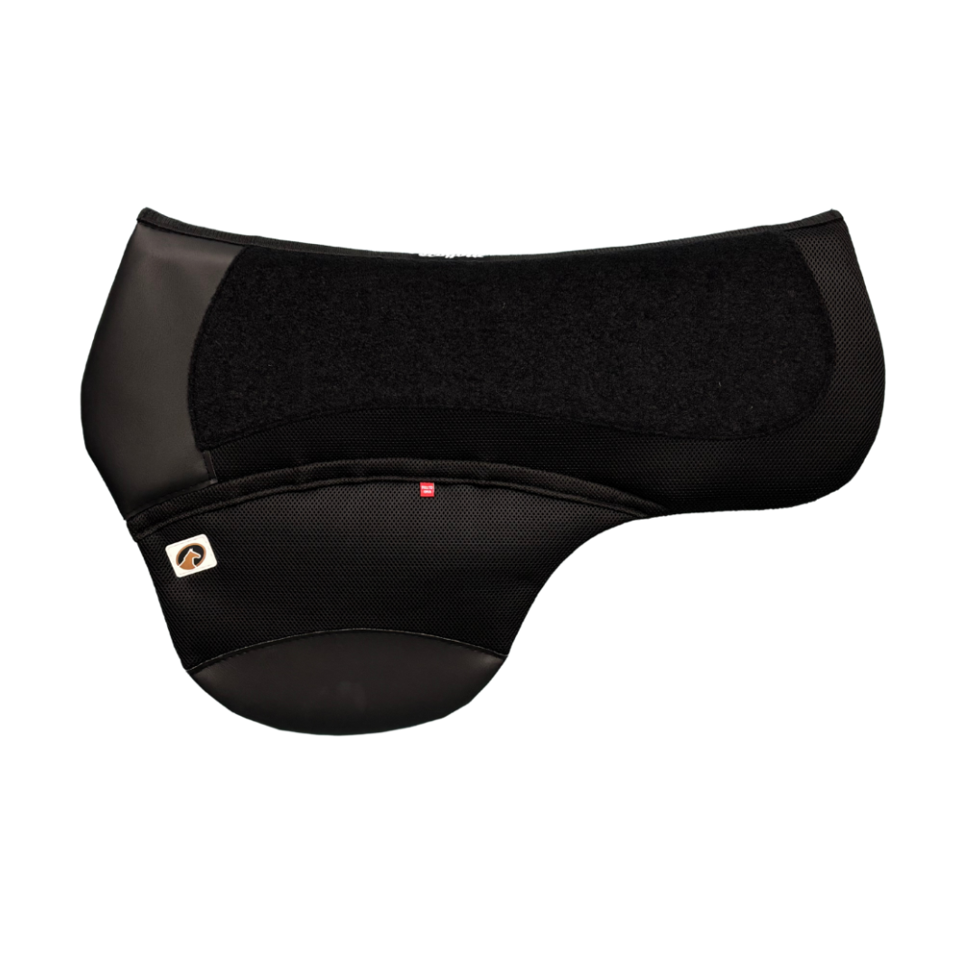 Western Sport Ecogold Saddle Pad - Black