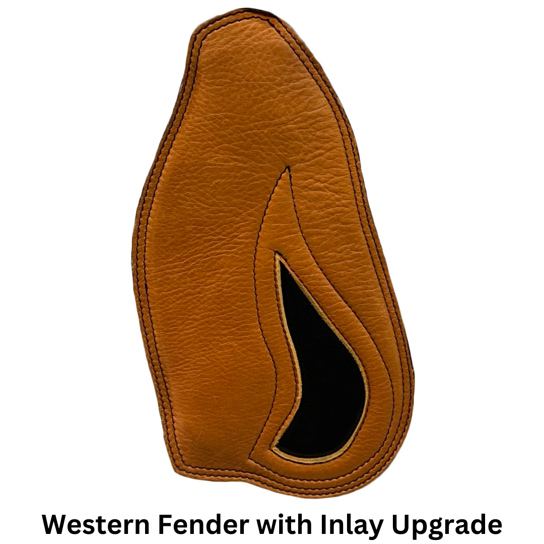 Sensation Ride™ Western Sport Fender with Inlay