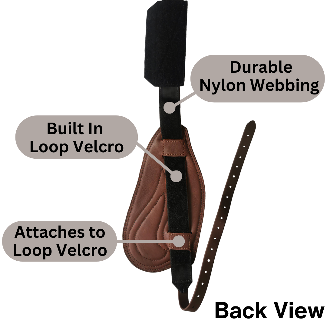 Sensation Ride™ Western Sport Fender Back View Information