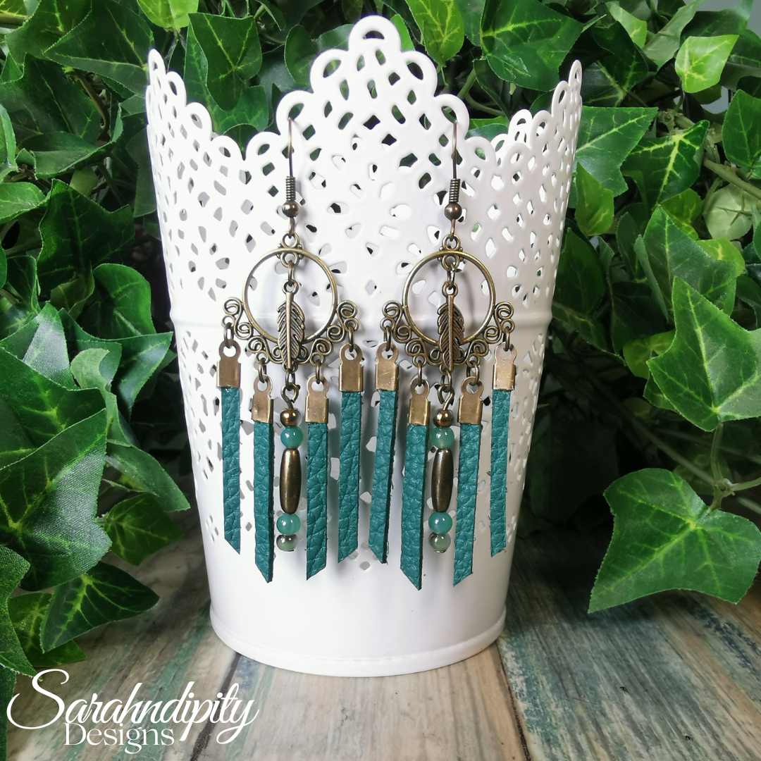 Handmade Leather Earrings