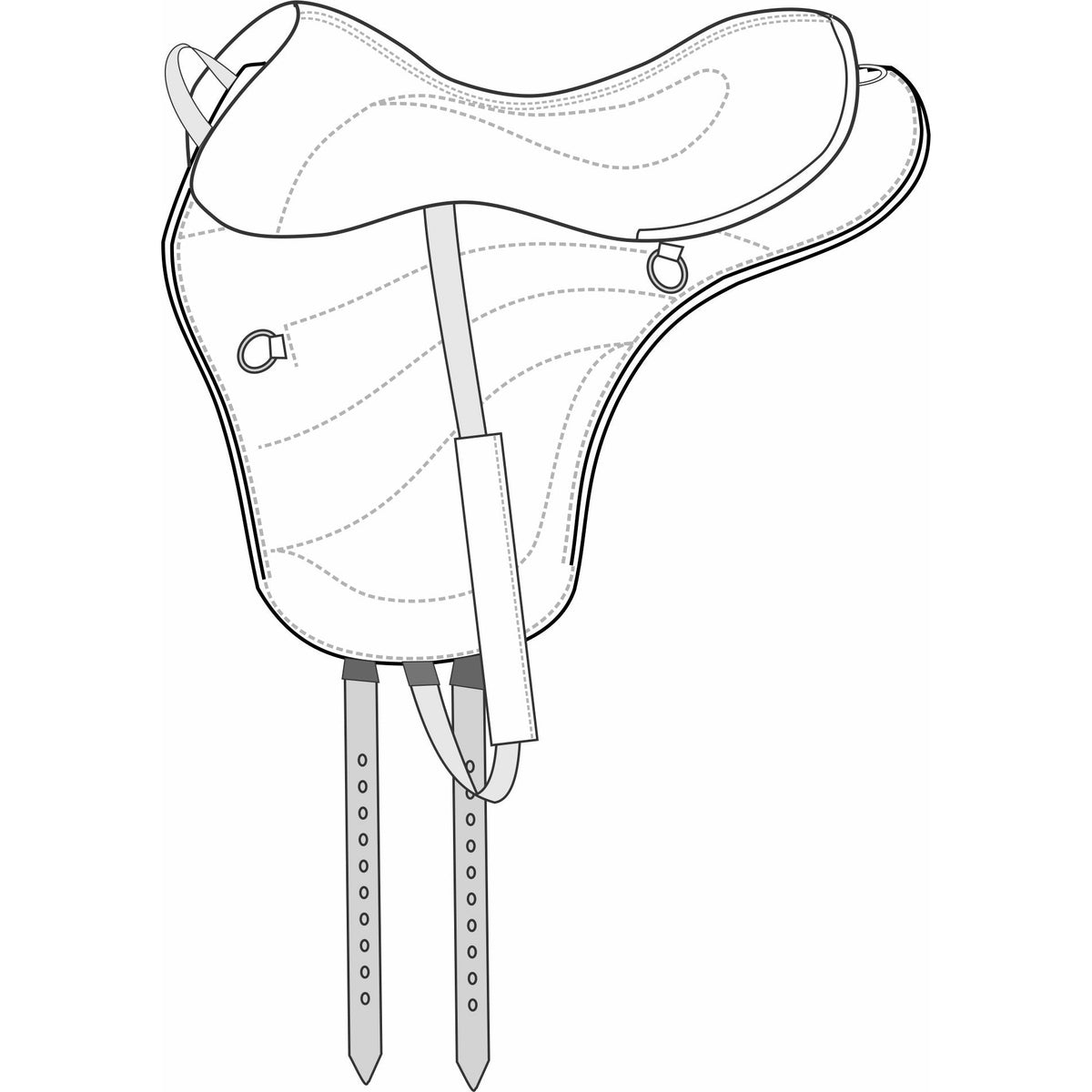 Sensation Ride™ Tundra saddle - Light model