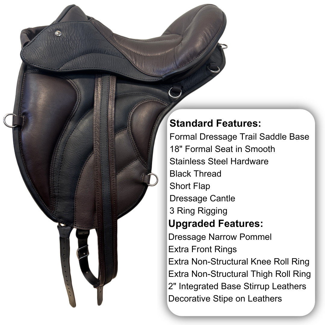 Sensation Ride™  Formal Dressage Saddle - Classic Model