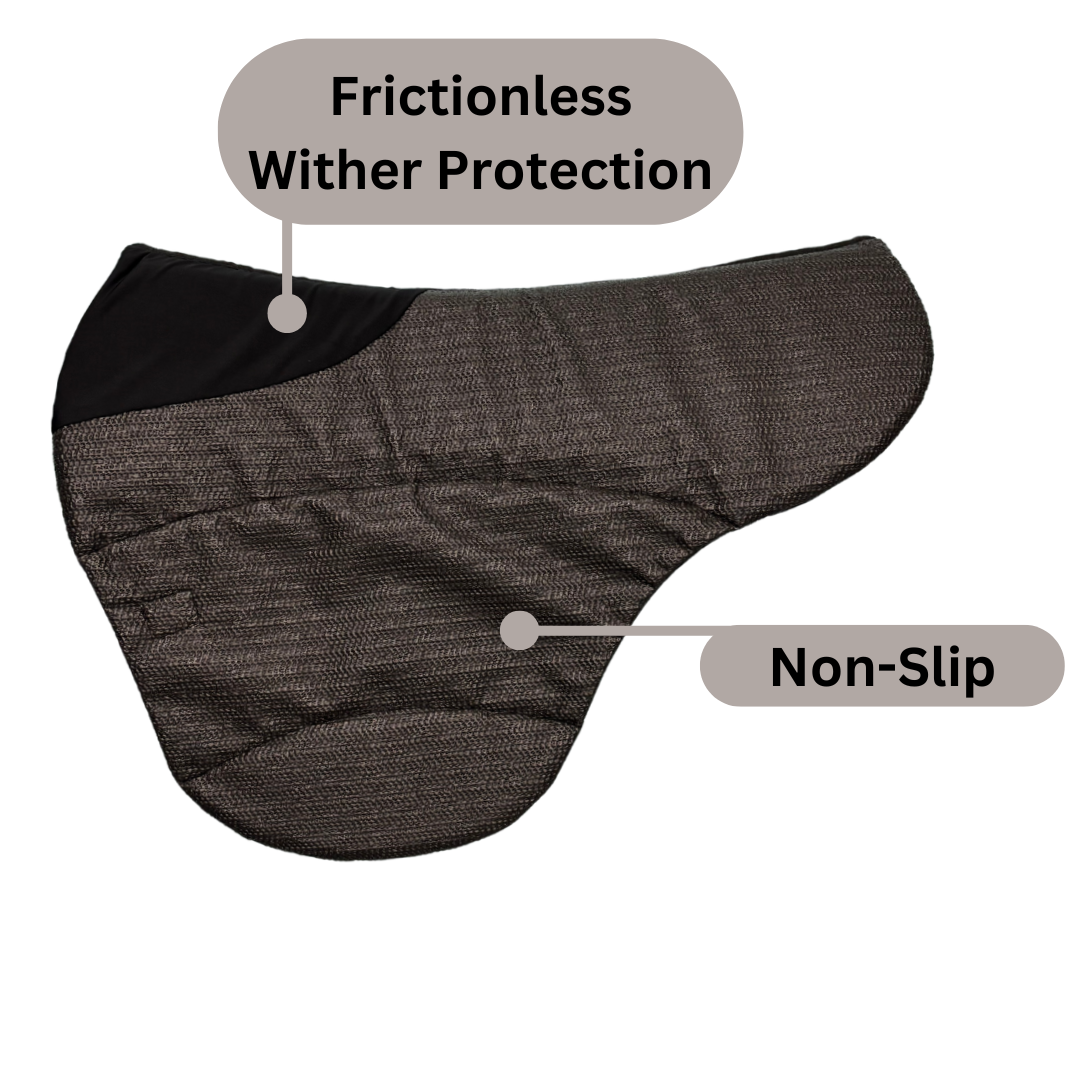 Ecogold Chinook Secure Treeless Saddle Pad - Bottom Information