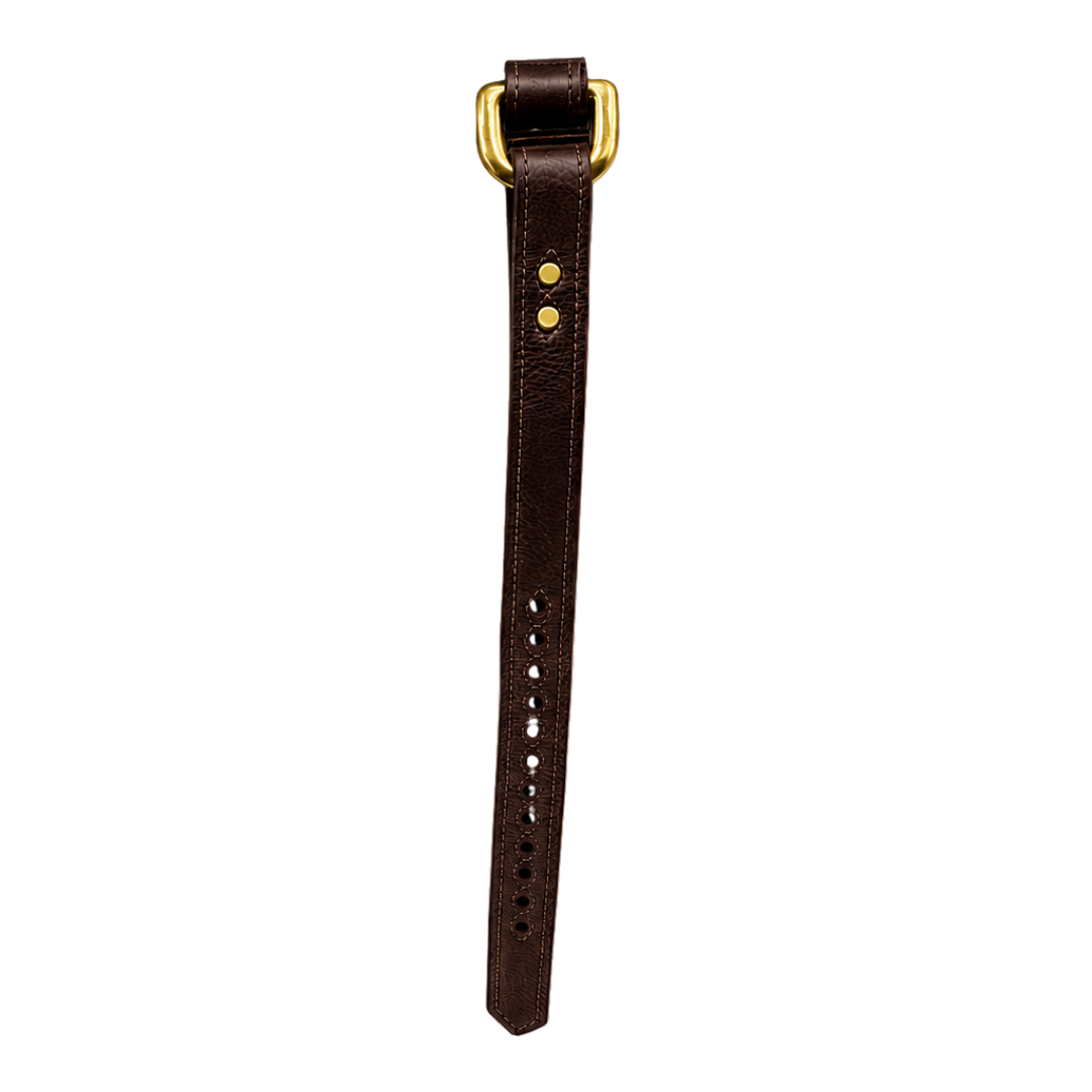 Sensation Ride Rear Rigging Billet - Dark Brown with Brass Hardware