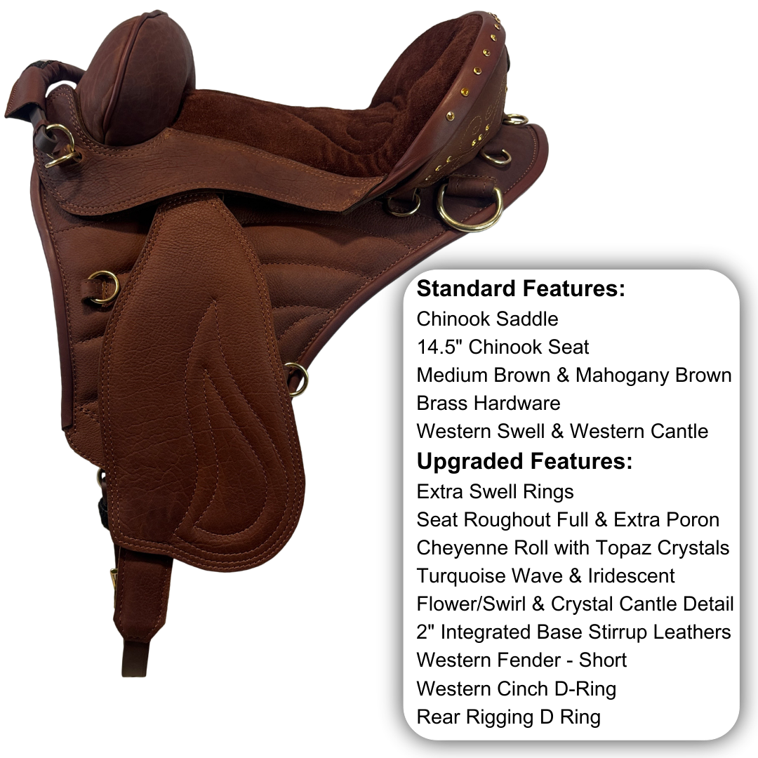 Sensation Ride™ Chinook in Medium Brown & Mahogany Brown