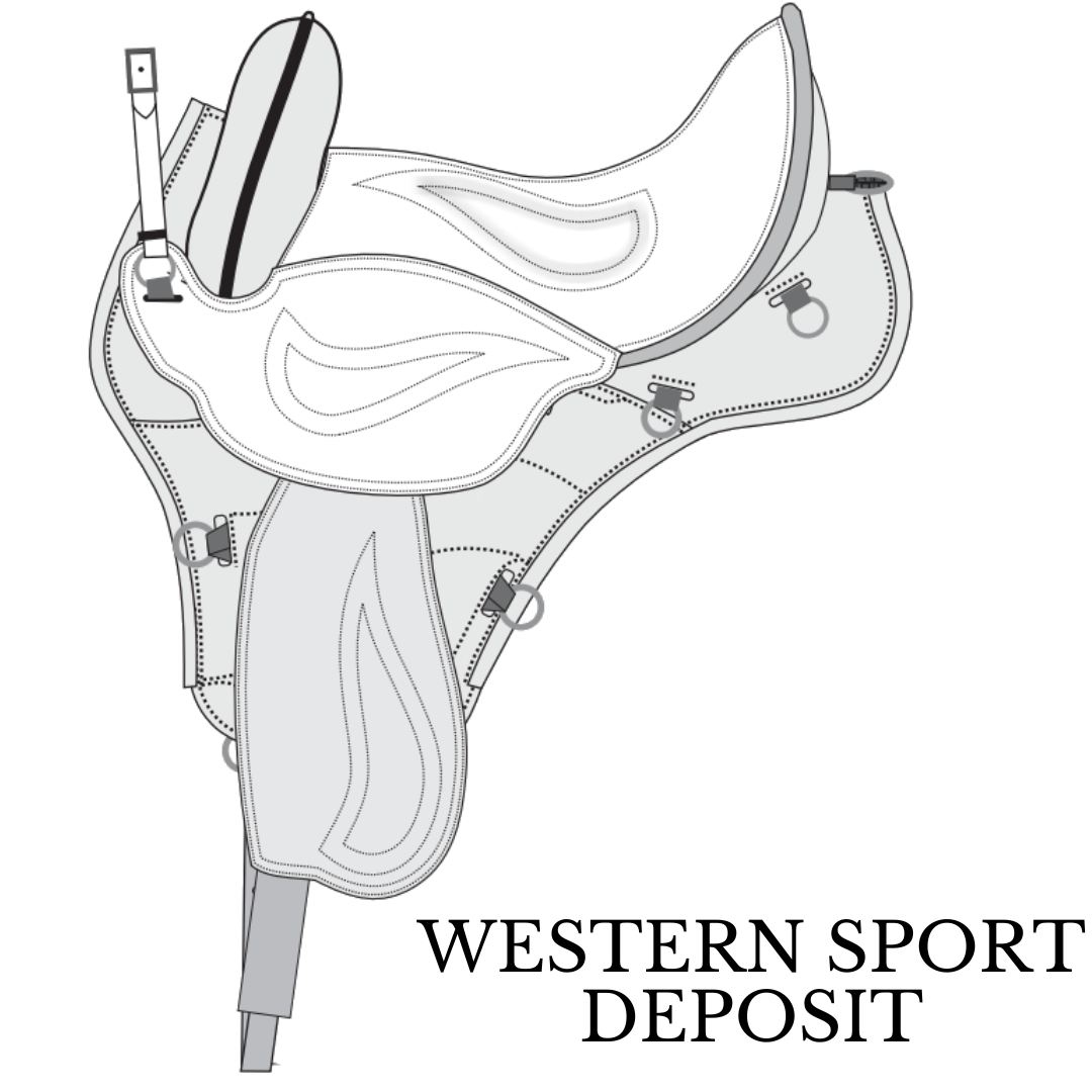 Sensation Ride™ Western Sport Saddle Standard Deposit
