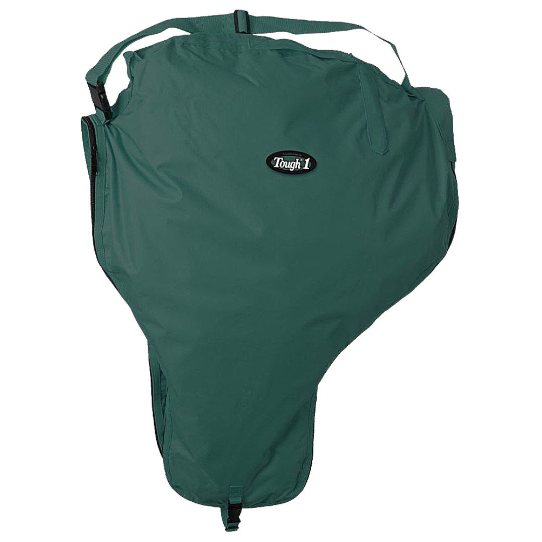 Tough1 Nylon Western Saddle Carrier in Hunter Green